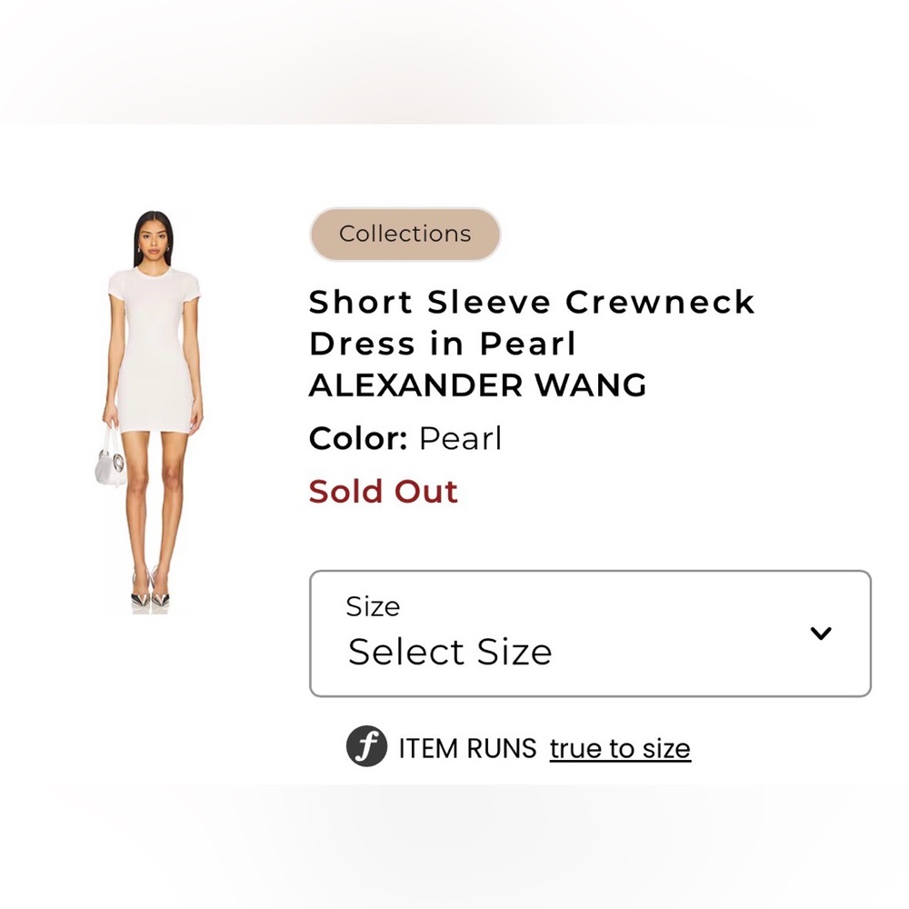 Alexander Wang Pearl Mini Dress